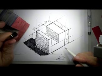 Cara Menggambar Objek Teknik Sederhana dengan a9CAD